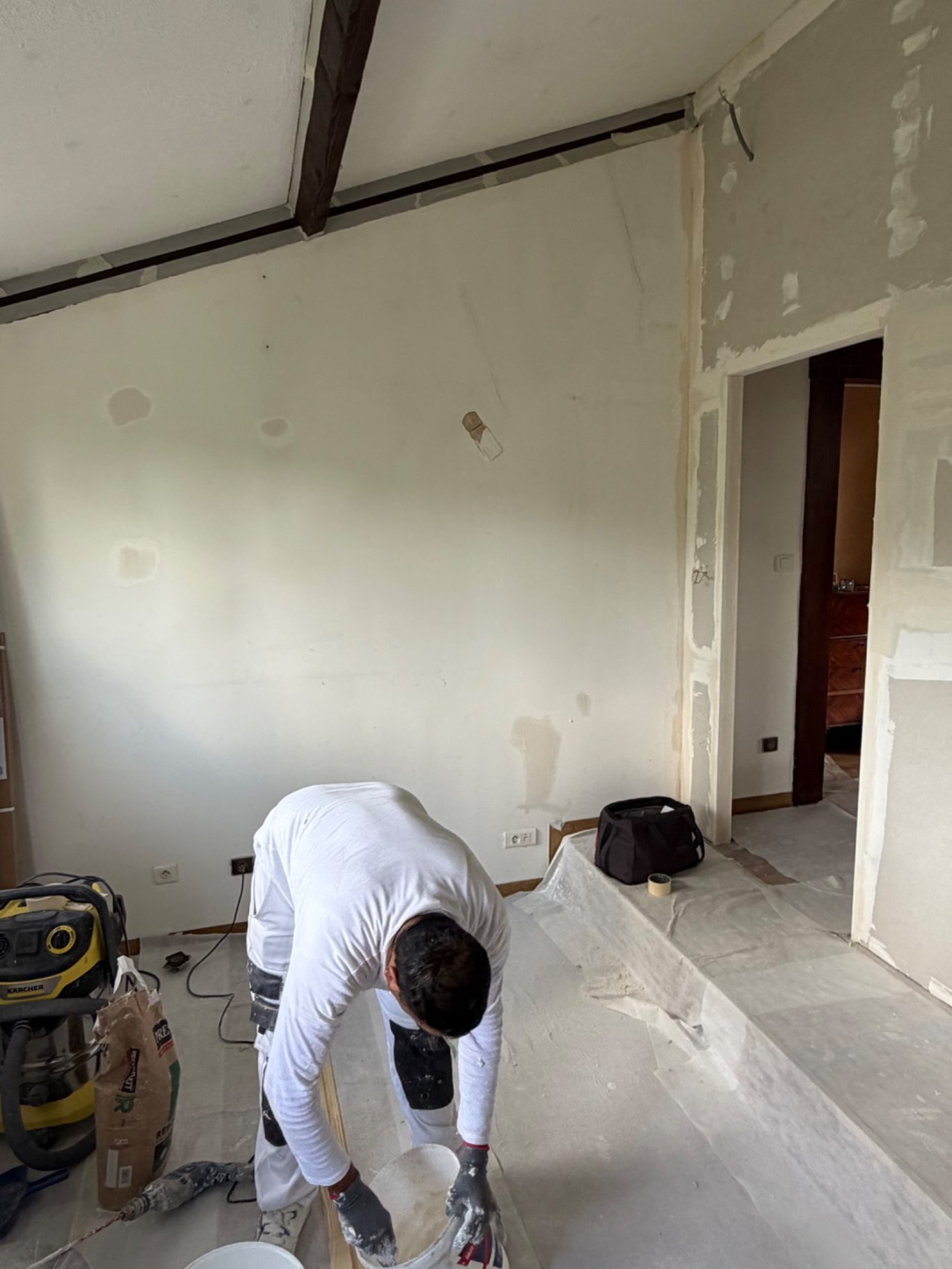 Création d'une chambre et dressing - 77 Montévrain (seine et marne)